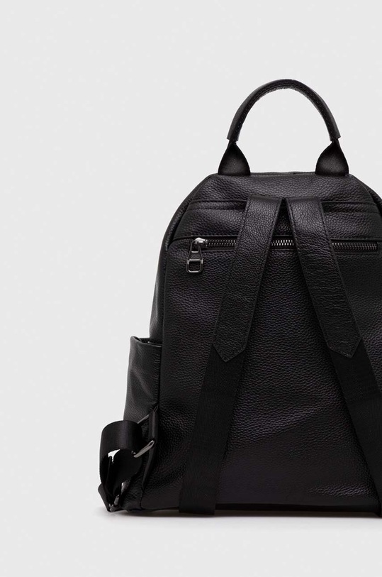 Kiegészítők Answear.LAB bőr hátizsák bag3.cdb fekete