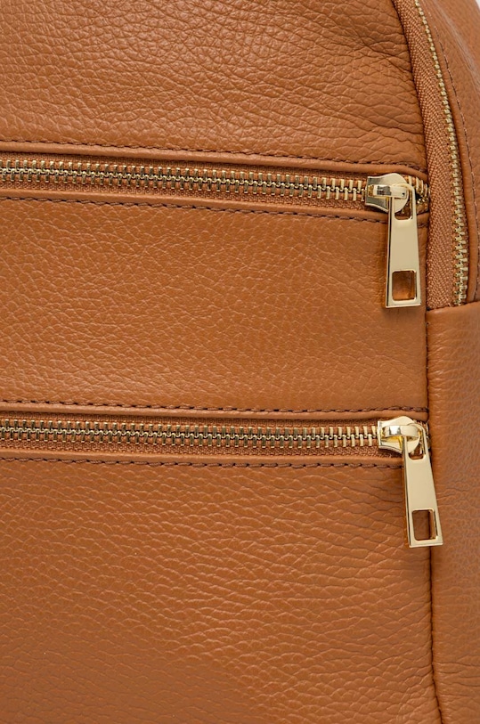 Answear.LAB plecak skórzany brązowy 23046501wh.hjs