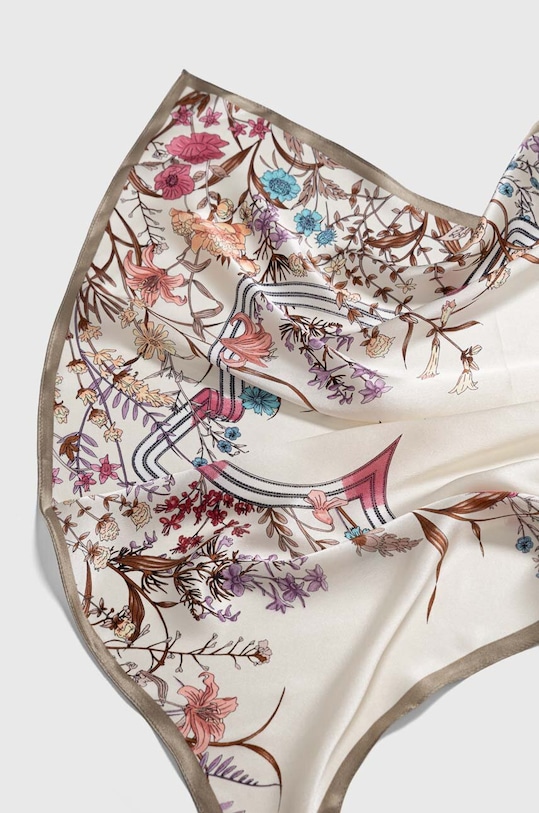 Answear.LAB selyem kendő scrf9.cdb bézs WZ23