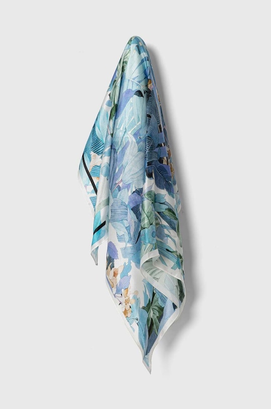 Шовкова хустка на шию Answear.LAB тканина блакитний scrf10.cdb