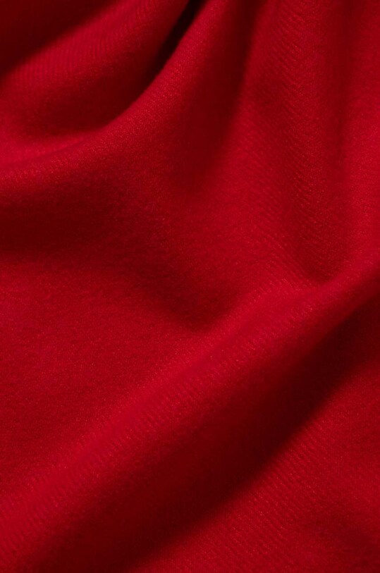 Answear Lab szalik z kaszmirem pashmina.FKK czerwony WZ24