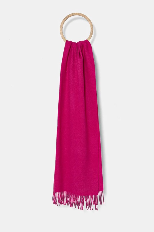Vlněná šála Answear.LAB směs růžová pashmina.FKK