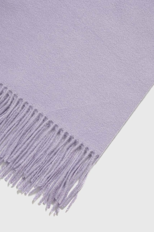 Answear Lab eșarfă din cașmir pashmina.FKK violet WZ24
