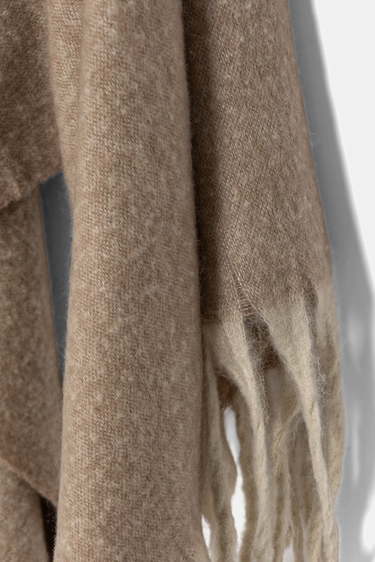 Answear.LAB szalik z wełną s152.iw beżowy WW24