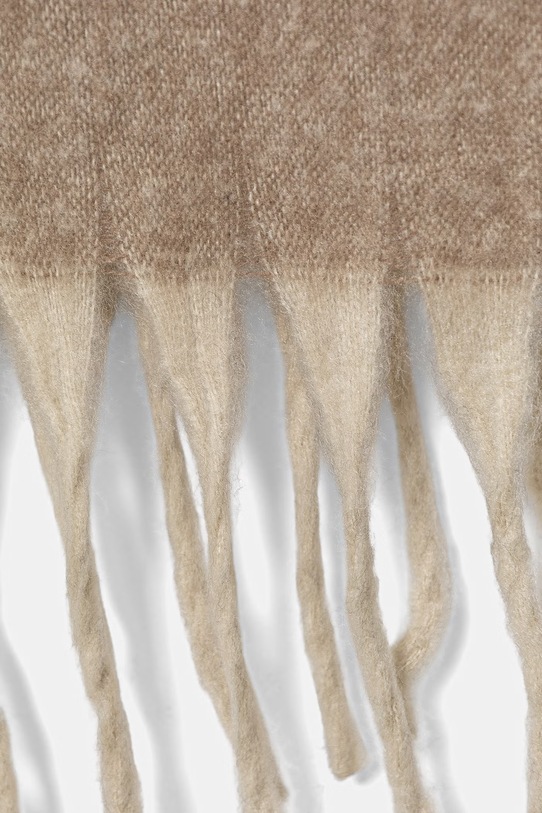 Akcesoria Answear.LAB szalik z wełną s152.iw beżowy