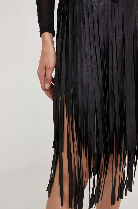Answear Lab fustă negru 6774.IWK