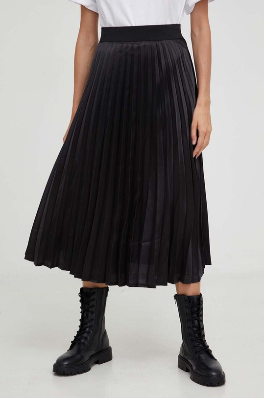 Answear Lab fustă x limited collection NO SHAME SNG1b.tjs. negru WZ23