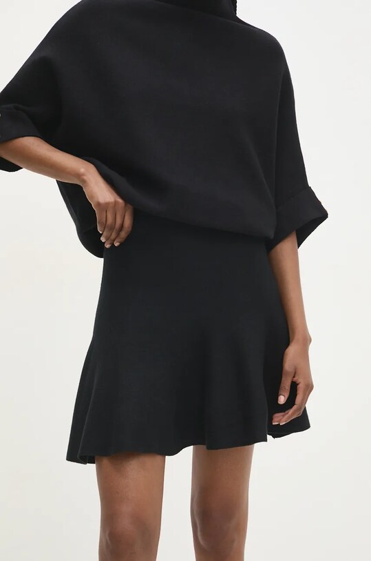 Answear Lab spódnica casual czarny 8083.IKK