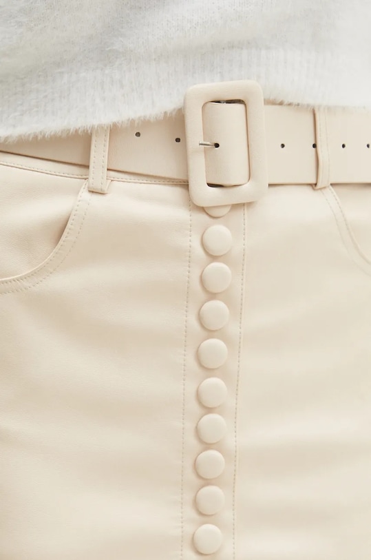 Suknja Answear.LAB bež MC6206.HH