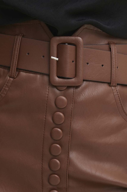 Answear Lab fustă maro MC6206.HH