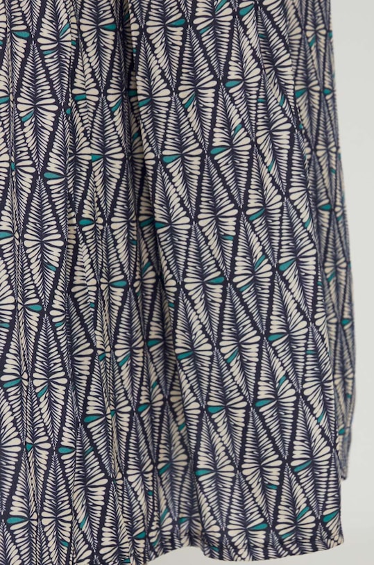 Answear Lab spódnica z jedwabiem 6183.hh granatowy