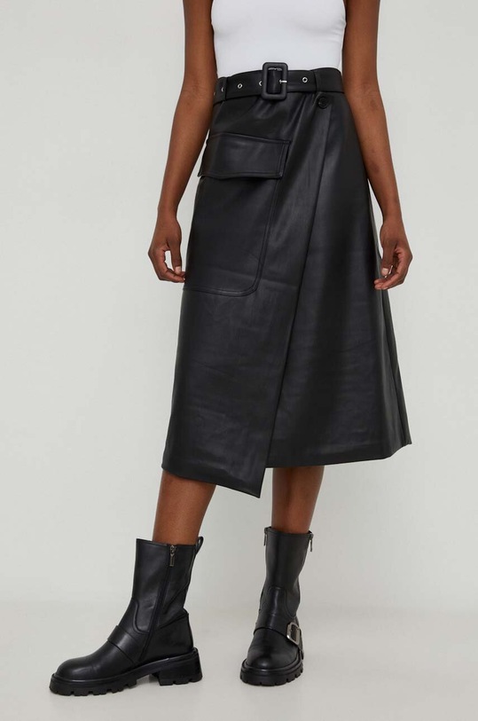 Answear Lab spódnica casual czarny b9226.IWK