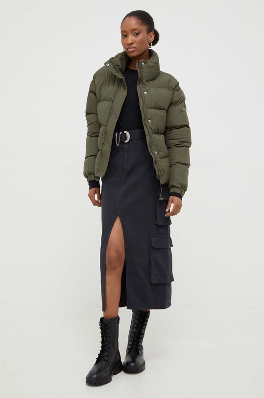 Τζιν φούστα Answear.LAB 80858.TWK μαύρο WW24
