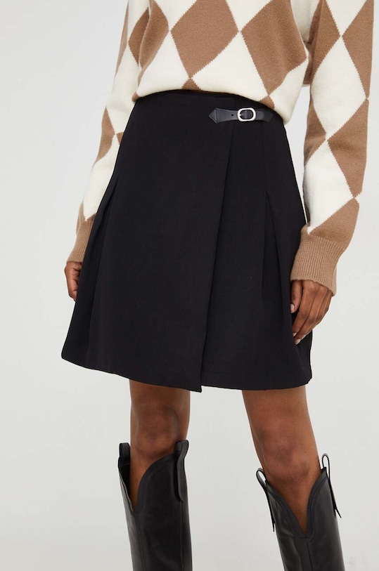 Answear Lab spódnica casual czarny 11188.fh