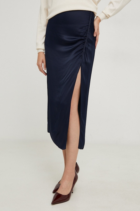 Answear.LAB Lab gonna midi blu navy 18948.TWK