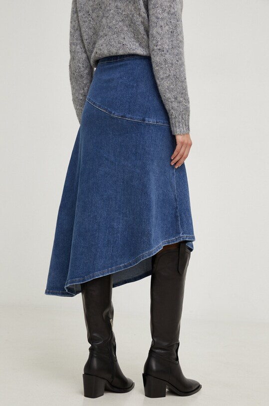 Îmbrăcăminte Answear Lab fustă din denim 8323.FKK albastru