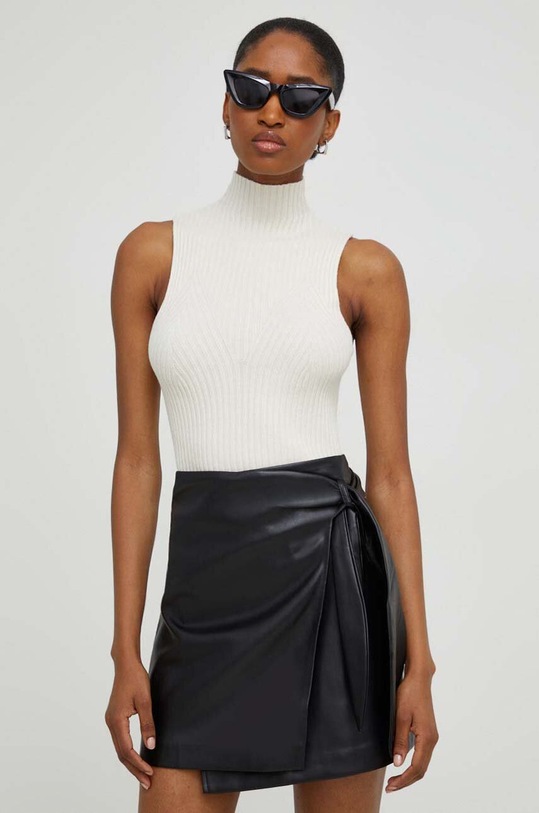 Answear Lab spódnica casual czarny 67087.HWK