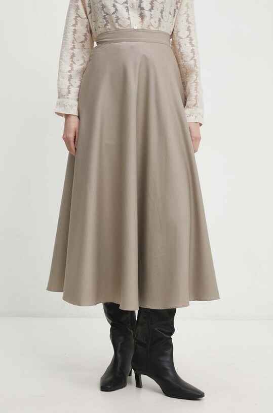 Suknja Answear Lab d080.iw bež WW24