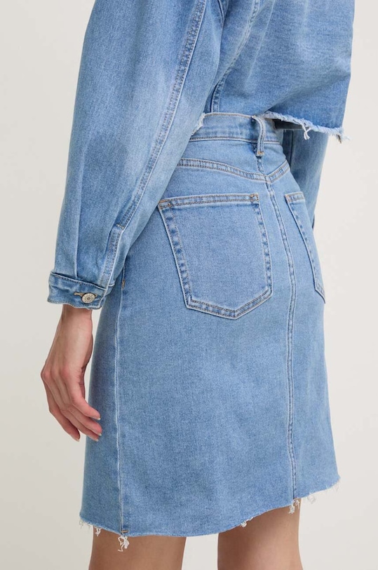 Odzież Answear Lab spódnica jeansowa rd2169.FKK niebieski
