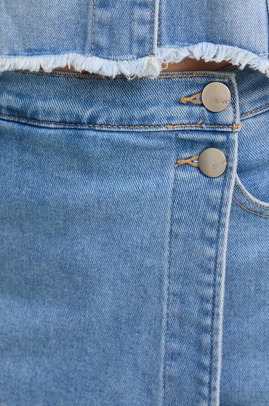Answear Lab spódnica jeansowa niebieski rd2169.FKK