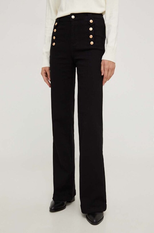 Answear Lab jeansy czarny pk698.ijs