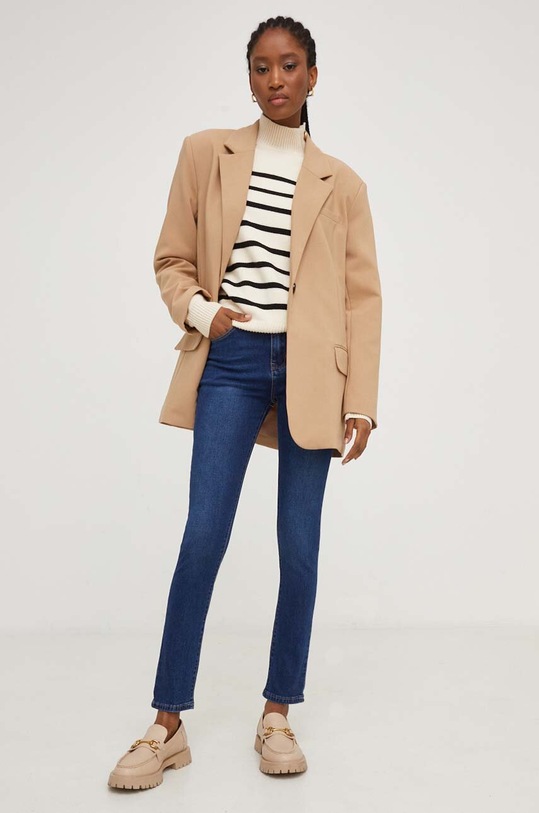 Answear Lab jeansy jk6812.idb niebieski WZ23