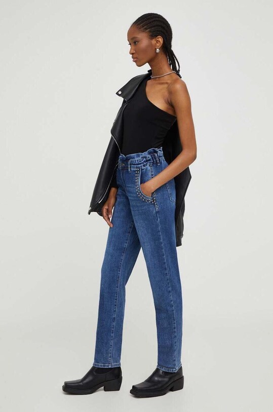 Answear Lab jeansy fa8847.idb niebieski WZ23