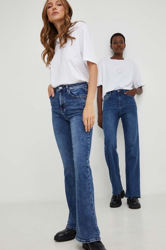 Answear.LAB farmer X NO SHAME limitált kollekció kék jk6807.IKK