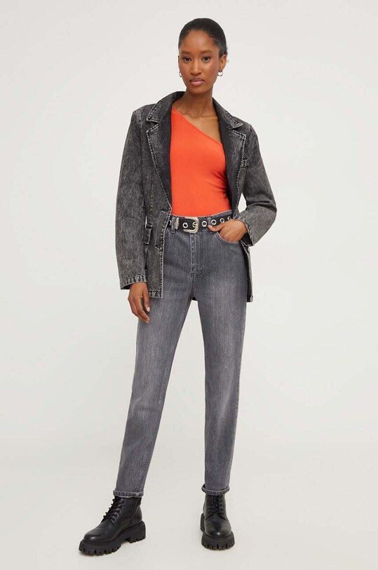 Answear Lab jeans d.462.TJS gri WZ23