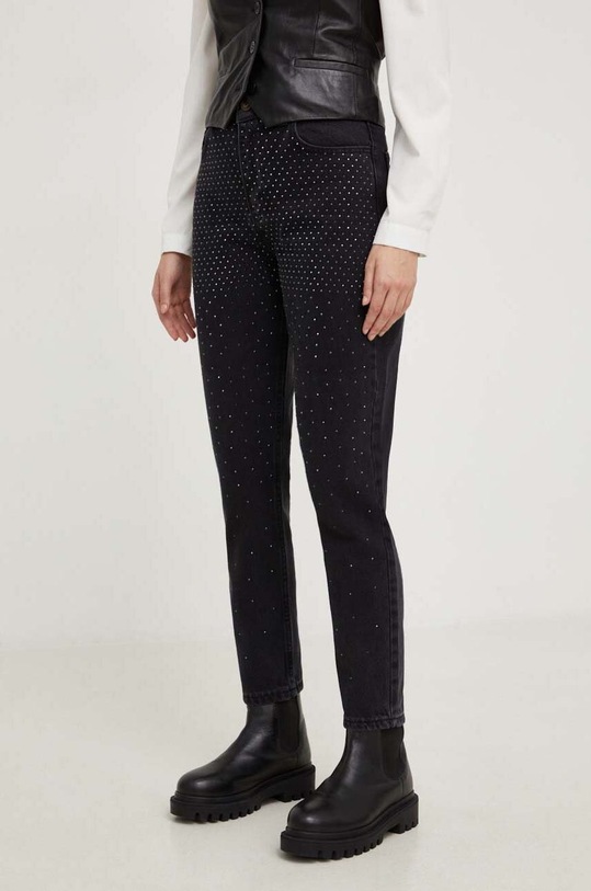Answear Lab jeansy czarny 23401t.tjs