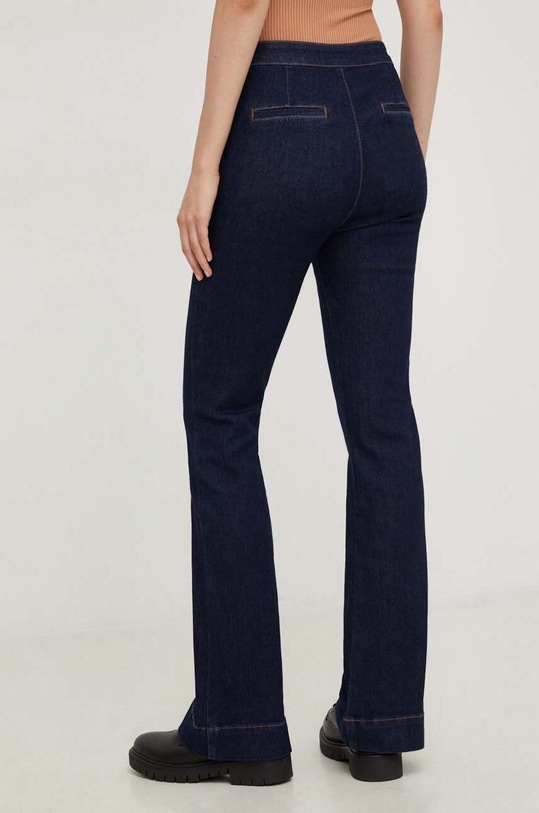 Odzież Answear Lab jeansy PREMIUM DENIM jd366bt.FKK granatowy