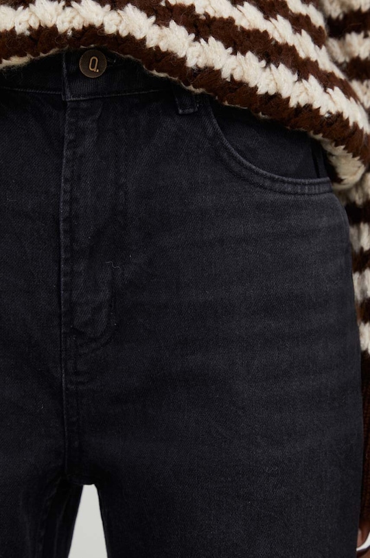 Answear Lab jeansy czarny w.1384.TWK