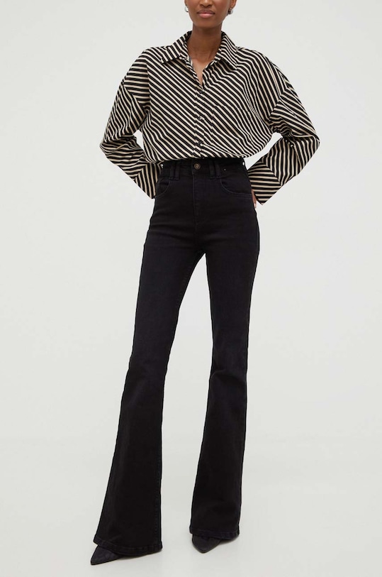 Answear Lab jeans negru 10503.TWK