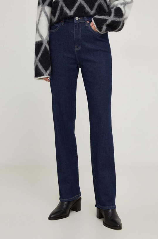 Answear Lab jeansy granatowy 7668.fh