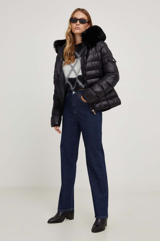 Answear Lab jeansy 7668.fh granatowy WZ23