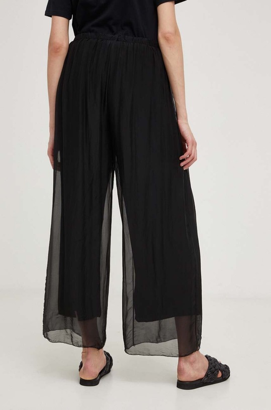 Odzież Answear Lab spodnie z jedwabiem 3958.FWK czarny