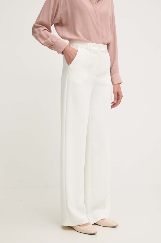 Παντελόνι Answear.LAB ψηλή λευκό P920.HH