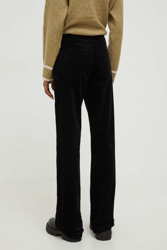 Odzież Answear Lab spodnie sztruksowe H1992N.4.FH czarny