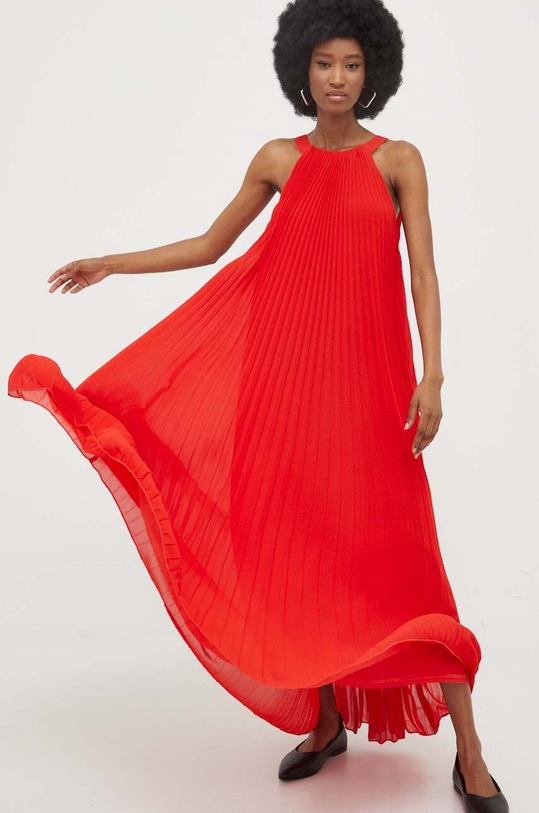 Answear.LAB ruha ujjatlan piros MA613.2WK