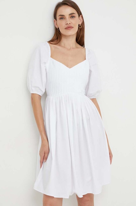 Answear Lab sukienka casual biały d11980100.w