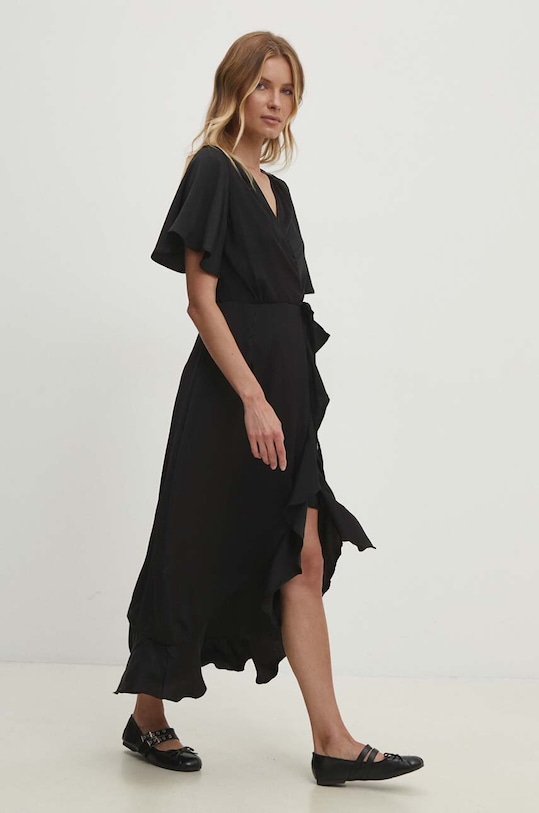 Haljina Answear.LAB 18938LR.1KK crna WZ24