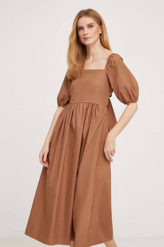 Odjeća Haljina Answear.LAB 3099.IWK smeđa