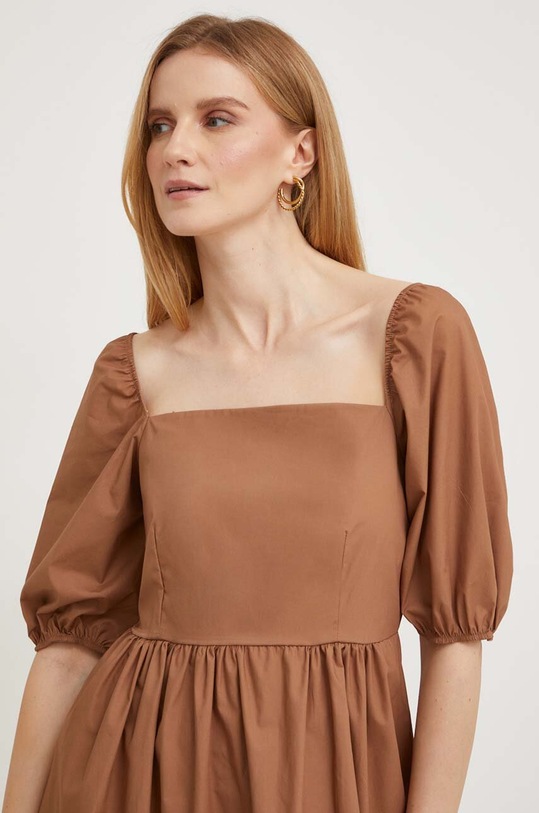 Haljina Answear.LAB smeđa 3099.IWK