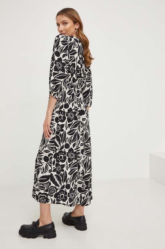 Odzież Answear Lab sukienka 125840.HWK biały