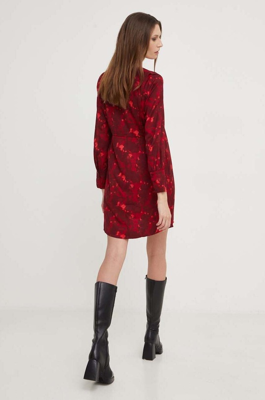Odzież Answear Lab sukienka oustine.FKK czerwony