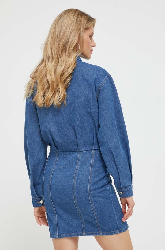 Odzież Answear Lab sukienka jeansowa PREMIUM DENIM 3589.fh niebieski
