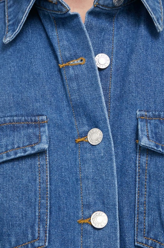 Answear Lab sukienka jeansowa PREMIUM DENIM 3589.fh niebieski