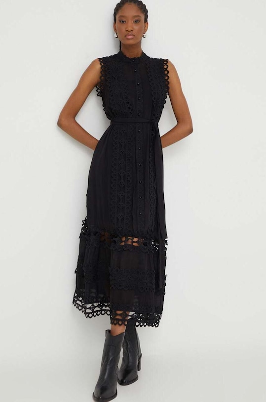 Answear Lab rochie s032.ih negru WZ24