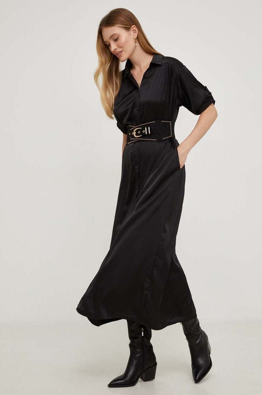 Φόρεμα Answear.LAB lq4145.ijs μαύρο WZ23