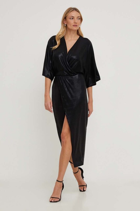 Сукня Answear Lab maxi чорний A12047.hh
